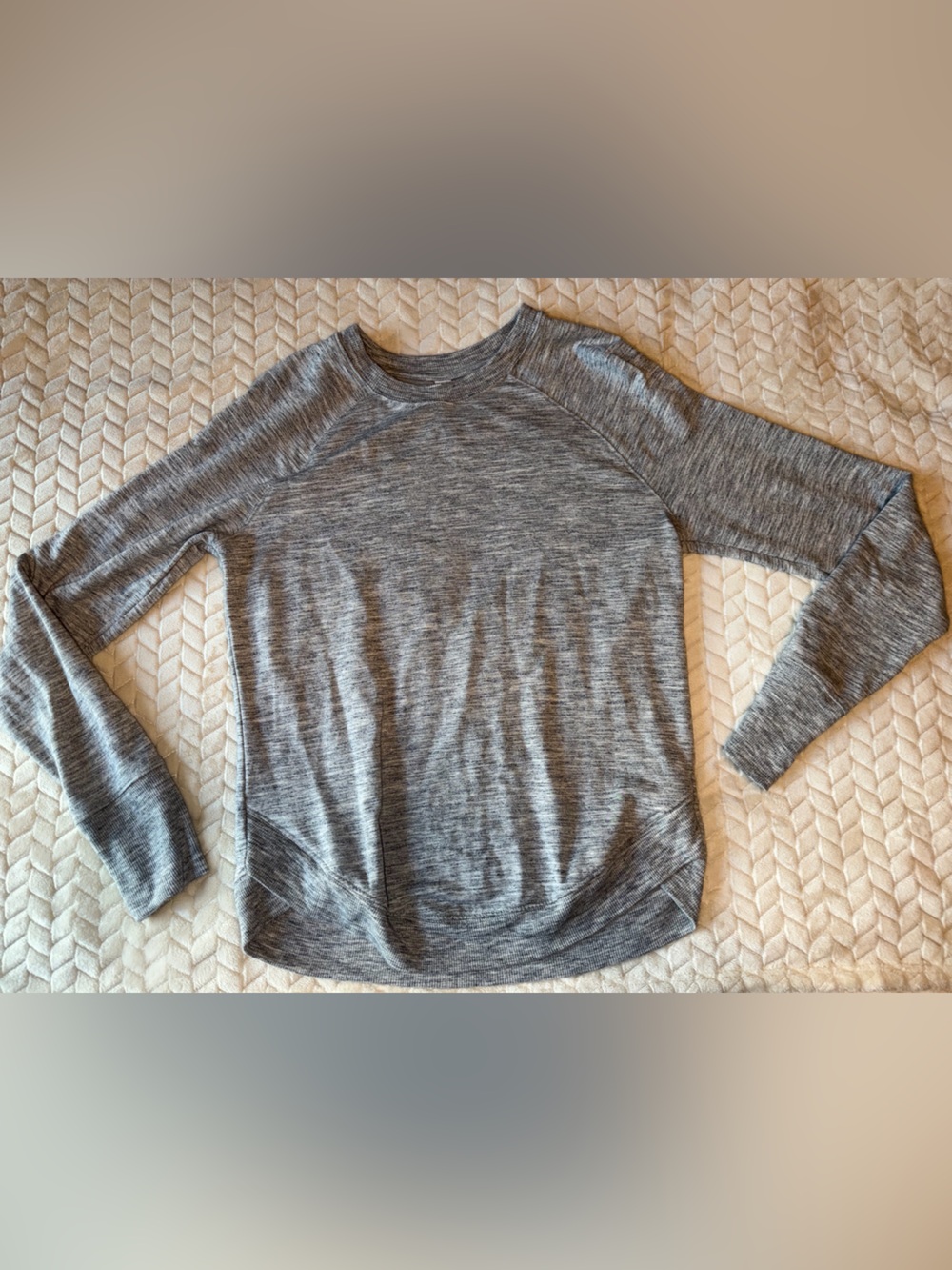 Athleta Long Sleeve Grey Shirt Size X-Small